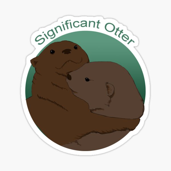 Artikel-Vorschau von Bedeutender Otter, designt und verkauft von Checkeredpanda.