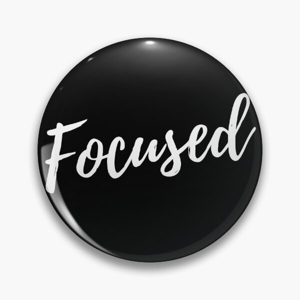 Item preview, Focused - White designed and sold by Tee4Daily.
