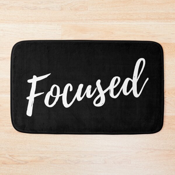 Item preview, Focused - White designed and sold by Tee4Daily.