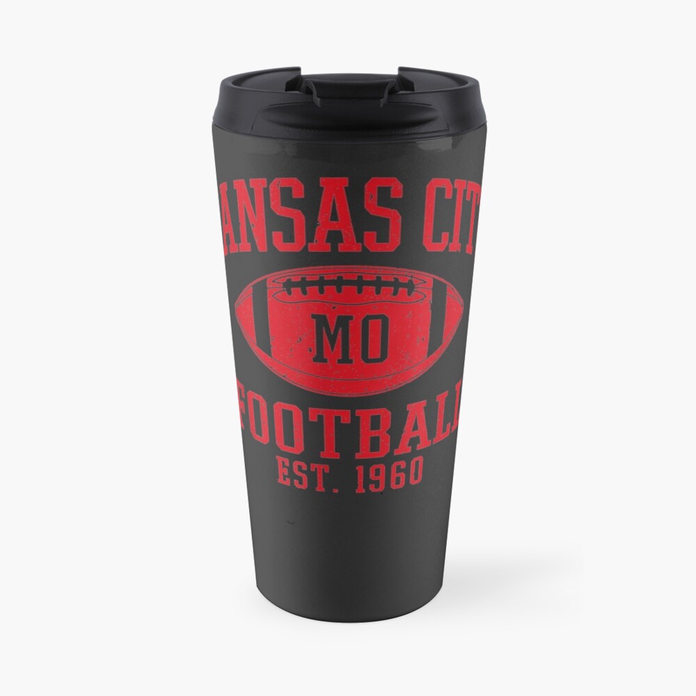 Kansas City Football | Vintage KC Missouri Chief Retro Gift Travel Mug