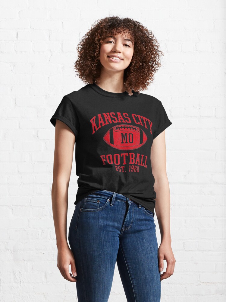 Kansas City Football Tee Missouri Shirt KC Tee Chiefs 