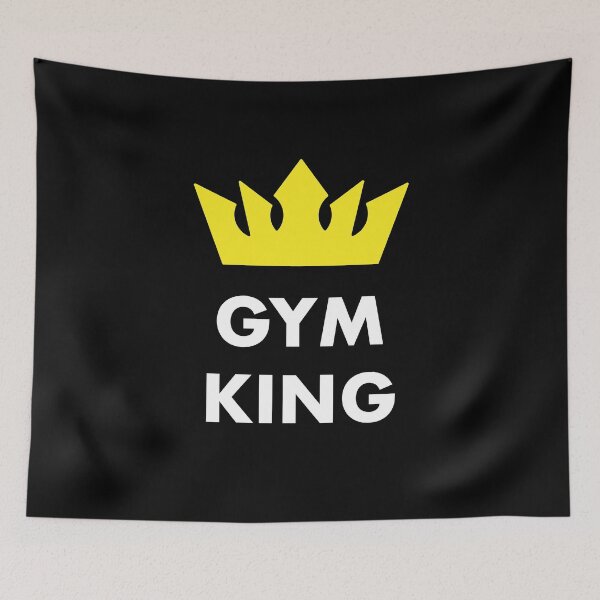 Item preview, Gym King Fitness Workout Gym Design Gift designed and sold by SuperFreshArt.