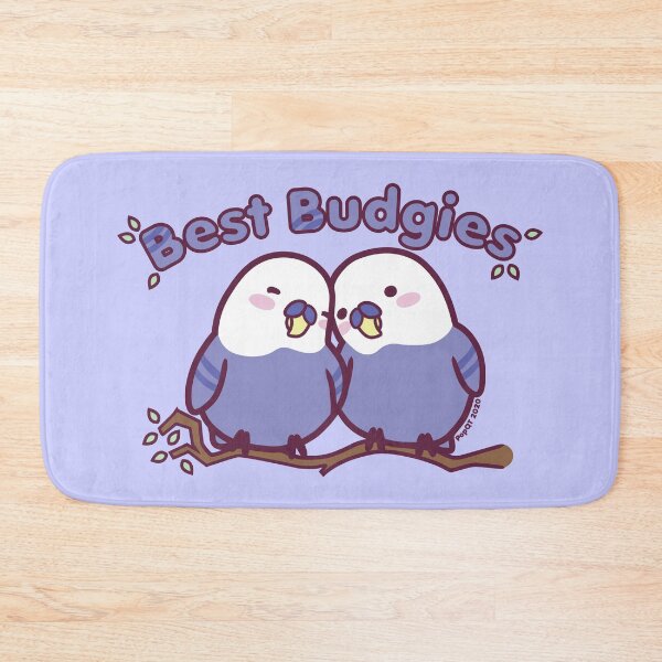 Item preview, Pepe the Budgie: Best Budgies | Pastel Blue designed and sold by popQT.