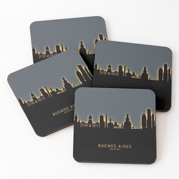 Item preview, Buenos Aires Argentina Skyline designed and sold by ArtPrints.