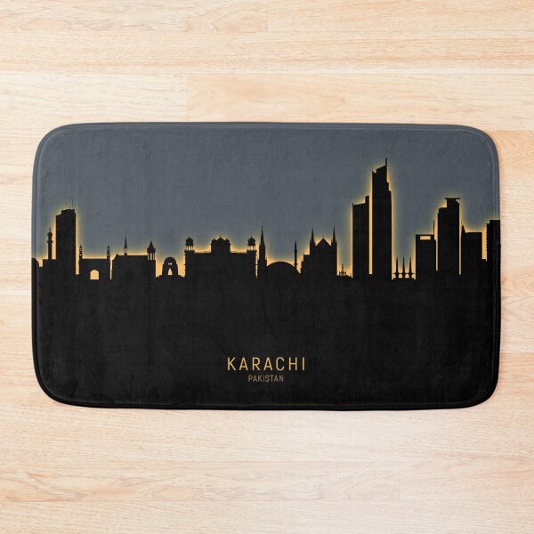 Item preview, Karachi Pakistan Skyline designed and sold by ArtPrints.