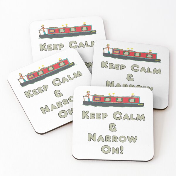 Item preview, Keep Calm Narrowboat designed and sold by Mark-Ewbie.