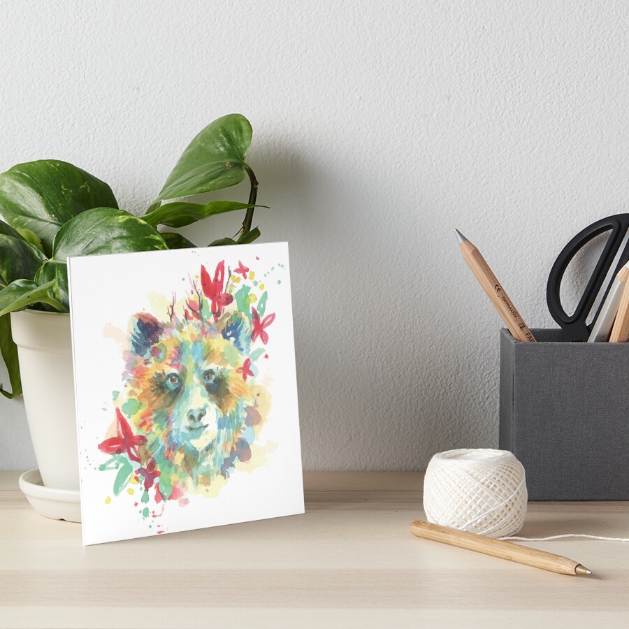 Item preview, Art Board Print designed and sold by TinoThreads.