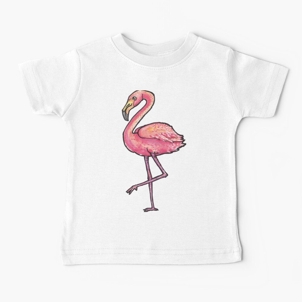 baby flamingo shirt