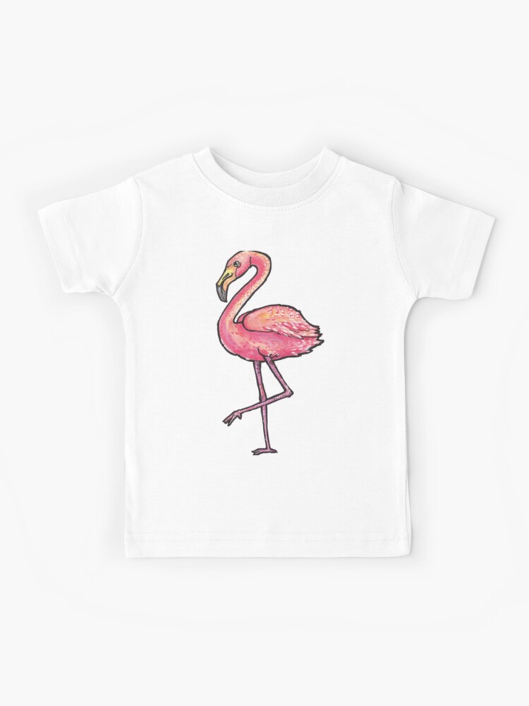 Flamingo Kids T Shirt By Tinothreads Redbubble - flamingo youtube roblox judge