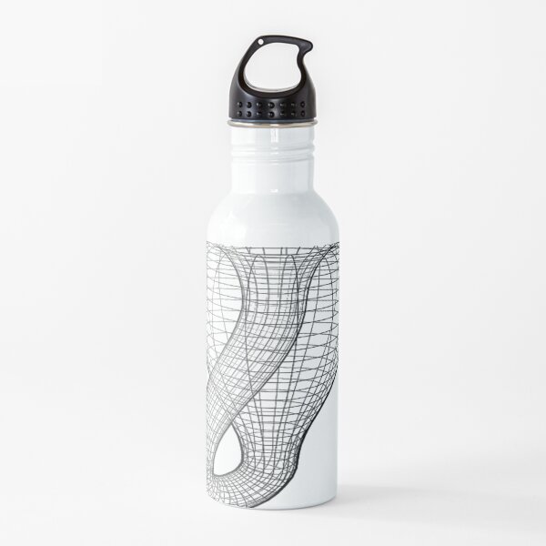 A two-dimensional representation of the Klein bottle immersed in three-dimensional space, #TwoDimensional, #representation, #KleinBottle, #immersed, #ThreeDimensional, #space Water Bottle