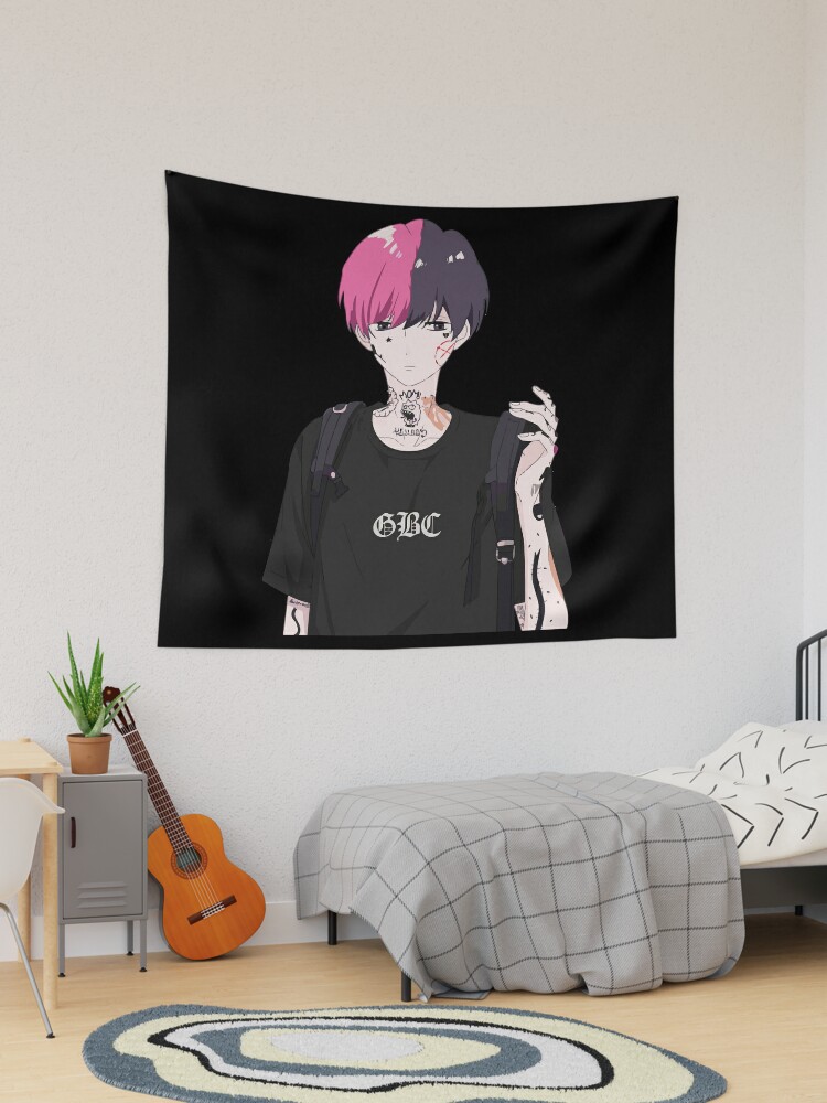 Lil Peep Anime Art HD Png Download  874x10746818660  PngFind