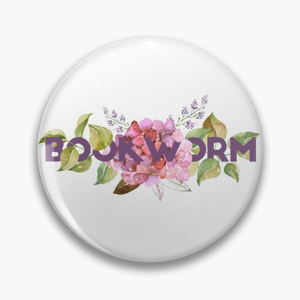 BOOKWORM Pin