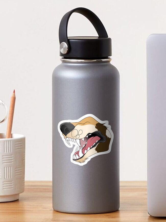 Thumbnail 1 of 3, Sticker, Wolf Maw designed and sold by floatdeer.