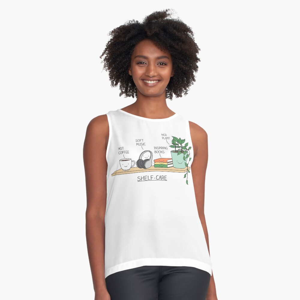 Item preview, Sleeveless Top designed and sold by Milkyprint.