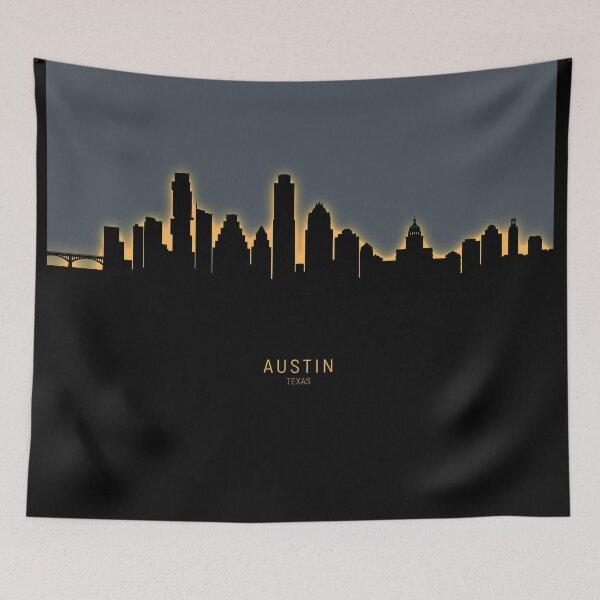Item preview, Austin Texas Skyline designed and sold by ArtPrints.
