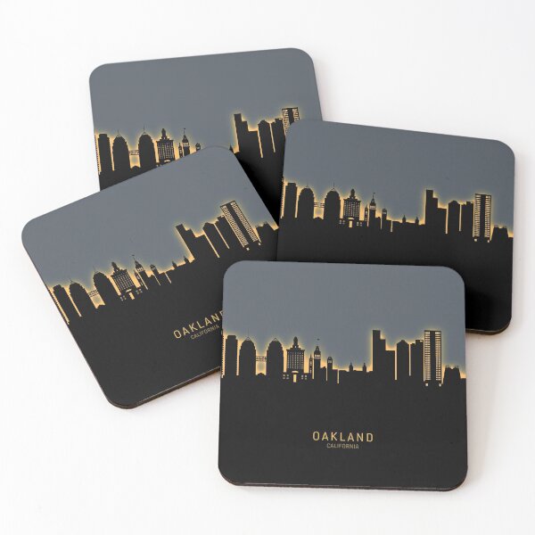 Item preview, Oakland California Skyline designed and sold by ArtPrints.