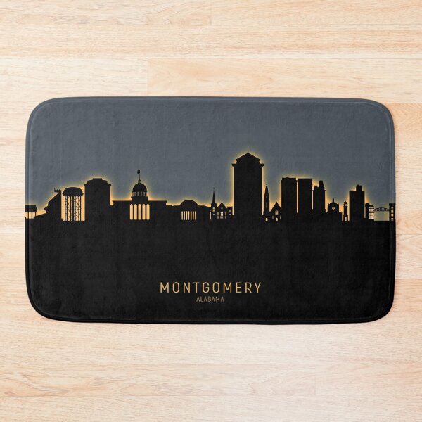 Item preview, Montgomery Alabama Skyline designed and sold by ArtPrints.