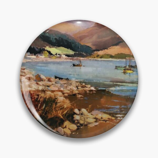Item preview, Island Of Arran vintage travel poster designed and sold by stickart-marek.
