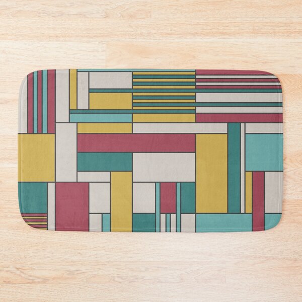 Item preview, The regular rectangles in Mondrian Style 1 designed and sold by Dibujo Divertido.