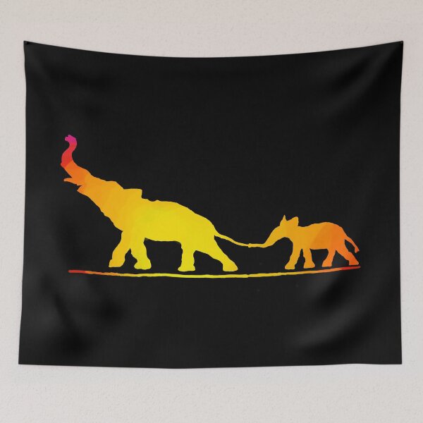 Item preview, African Elephant Sunset designed and sold by Kayla Rask.