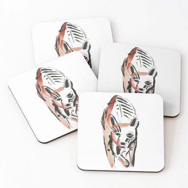 Item preview, Approaching wild dog designed and sold by Jenni Toikkanen.