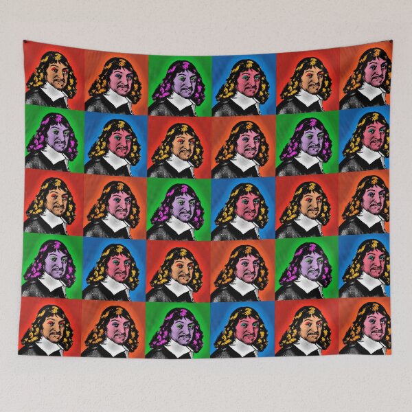 Item preview, Pop Art Decartes in 4 Colors  designed and sold by OnlyPopArt.