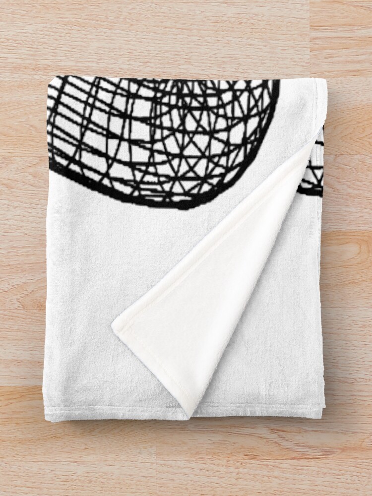 Alternate view of A two-dimensional representation of the Klein bottle immersed in three-dimensional space, #TwoDimensional, #representation, #KleinBottle, #immersed, #ThreeDimensional, #space Throw Blanket
