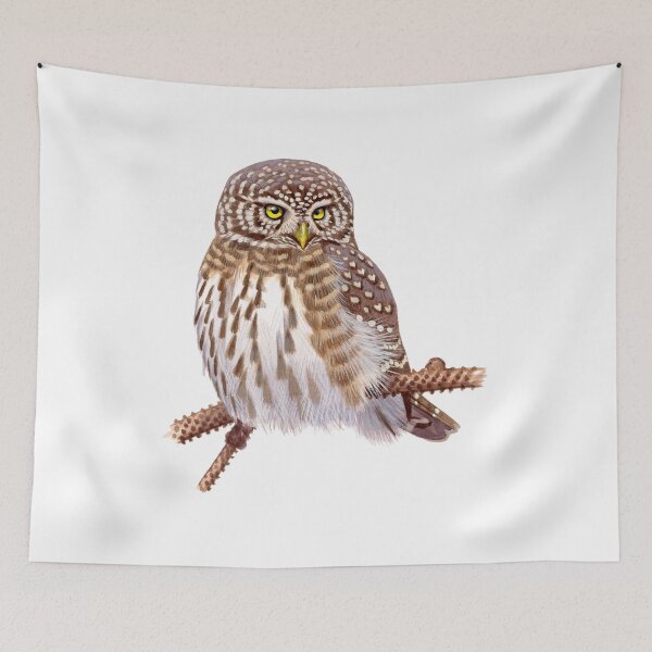 Item preview, Eurasian Pygmy Owl designed and sold by kokayart.