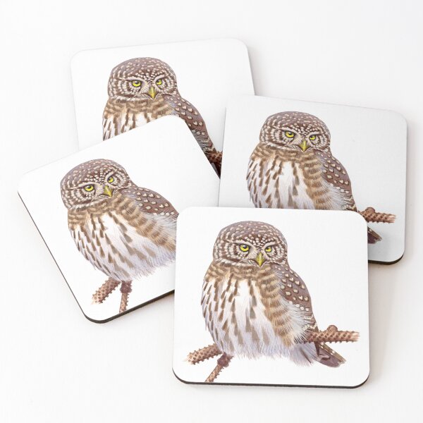 Item preview, Eurasian Pygmy Owl designed and sold by kokayart.