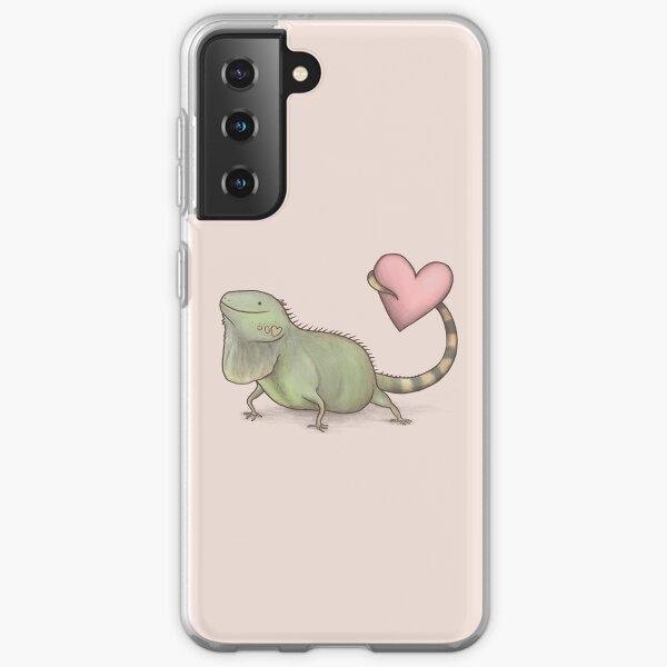 Iguana Love You Samsung Galaxy Soft Case