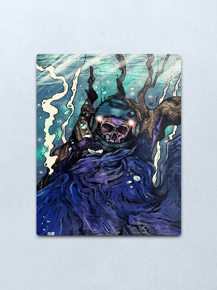 Alternate view of under. Metal Print
