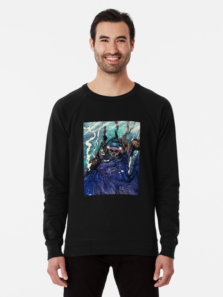 Alternate view of under. Lightweight Sweatshirt