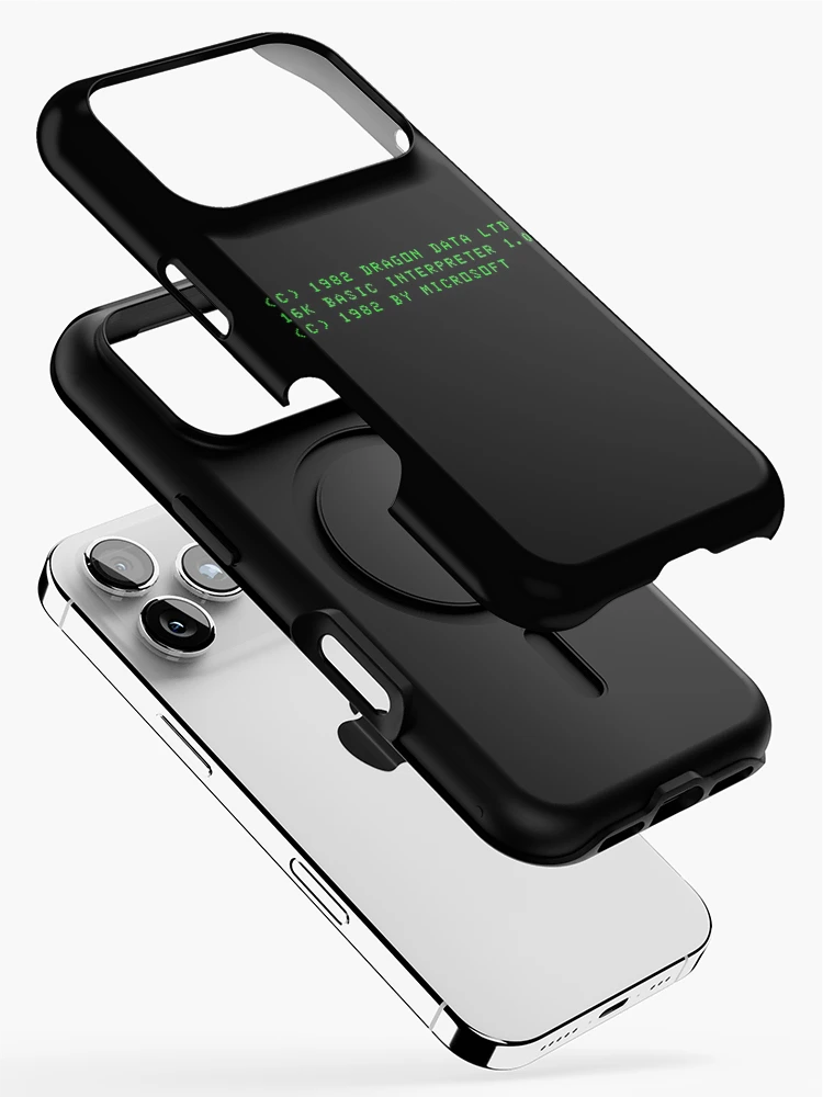 Thumbnail 2 of 4, iPhone Case, Dragon Boot Message (Reverse Video) designed and sold by squinter-mac.