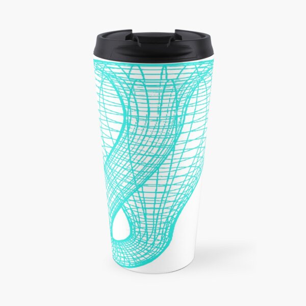 A two-dimensional representation of the Klein bottle immersed in three-dimensional space, #TwoDimensional, #representation, #KleinBottle, #immersed, #ThreeDimensional, #space Travel Coffee Mug