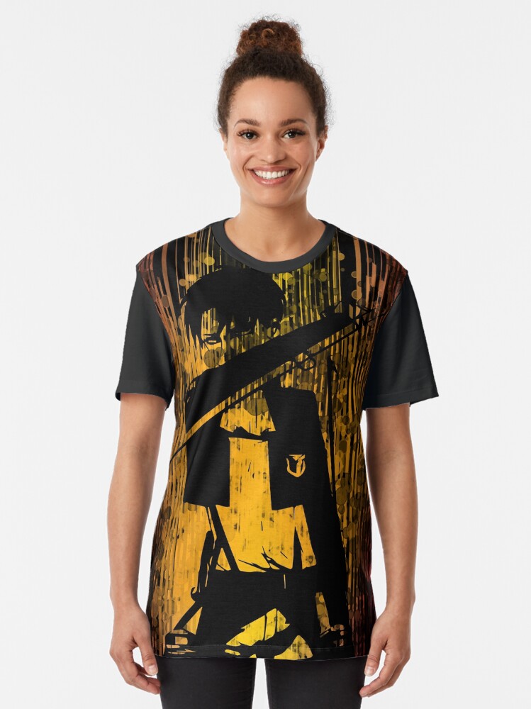 Alternate view of livai dark side Graphic T-Shirt