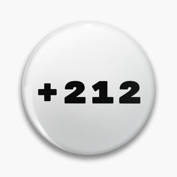 Item preview, +212 Morocco Country Code designed and sold by DogAccount.