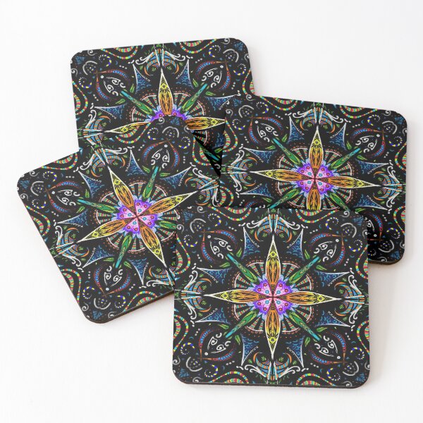 Item preview, Mandala pattern colorful designed and sold by sunset301.