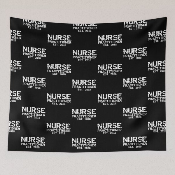 Item preview, Nurse Practitioner Est. 2018 Nursing Gift designed and sold by TNDesignStudio.