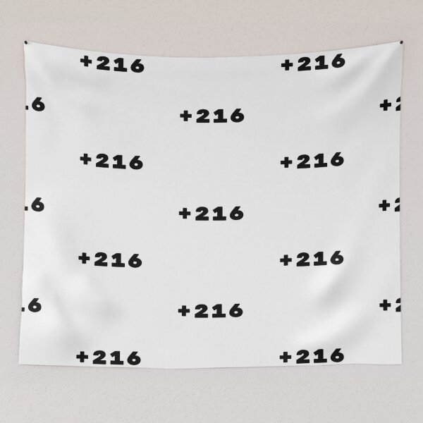 Item preview, +216 Tunisia Country Code designed and sold by DogAccount.