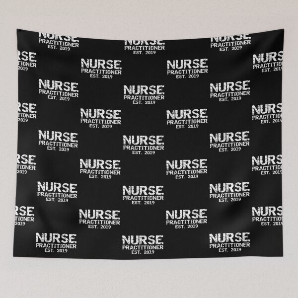 Item preview, Nurse Practitioner Est. 2019 Nursing Gift designed and sold by TNDesignStudio.