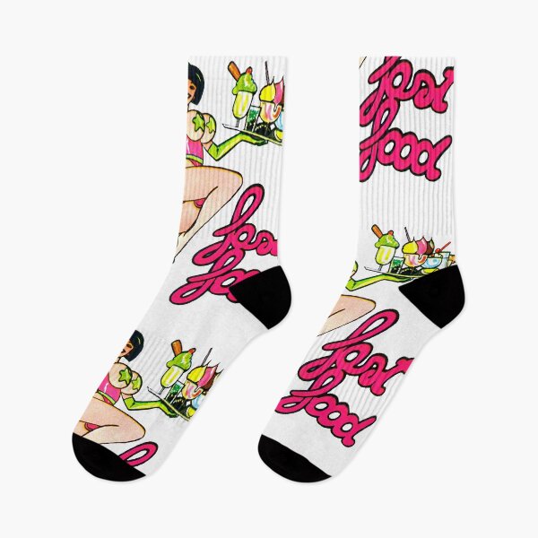 Item preview, Vintage Pin up Fast Food 3 designed and sold by mr-jerichotv.