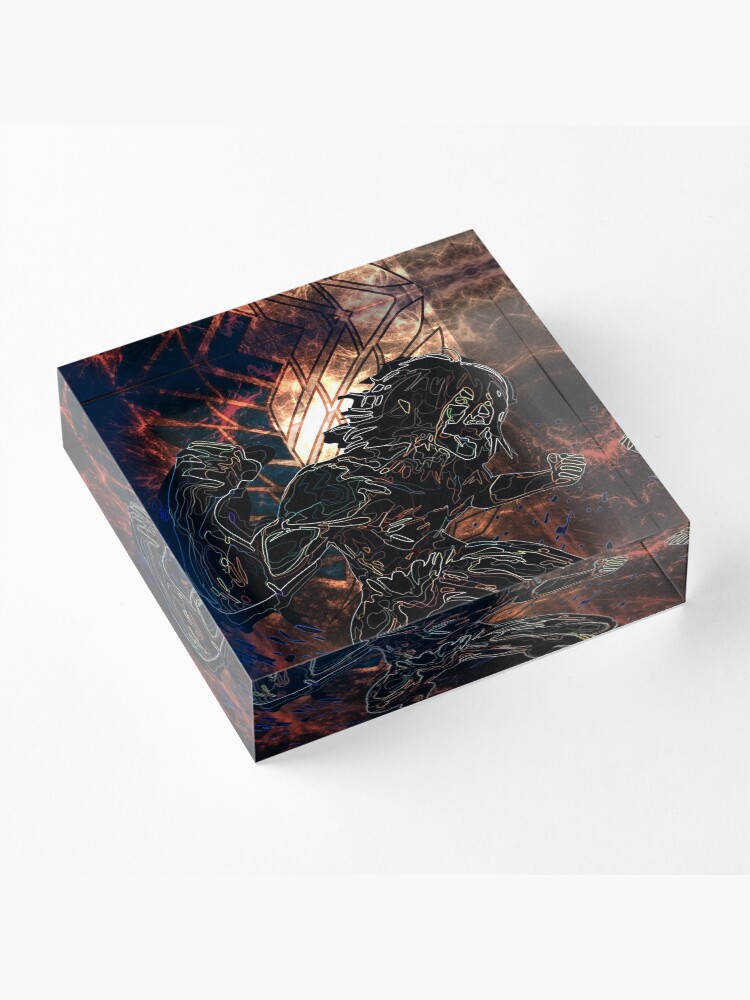Alternate view of Titan Awakening Acrylic Block