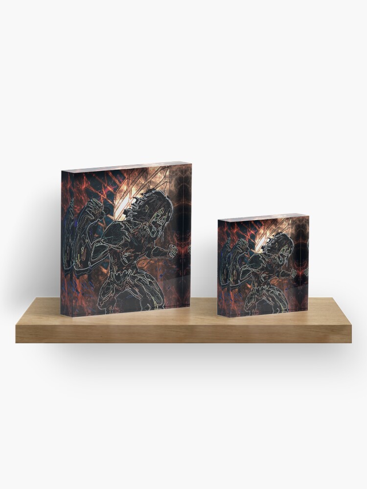 Alternate view of Titan Awakening Acrylic Block
