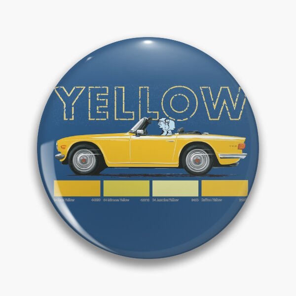 Item preview, Yellow color TR6 – UK car in a colour you love designed and sold by Bigs66.