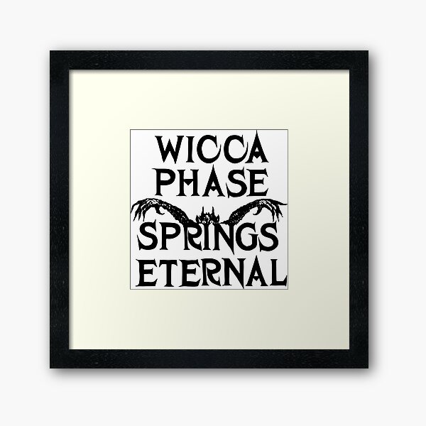 Item preview, Wicca Phase Springs Eternal Design designed and sold by jason tully.