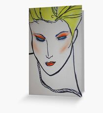 Diva Greeting Card