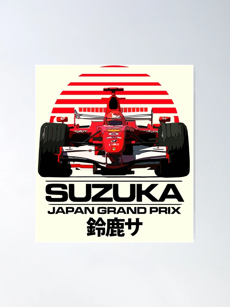 Michael Schumacher F1 Suzuka Japan Grand Prix | Poster