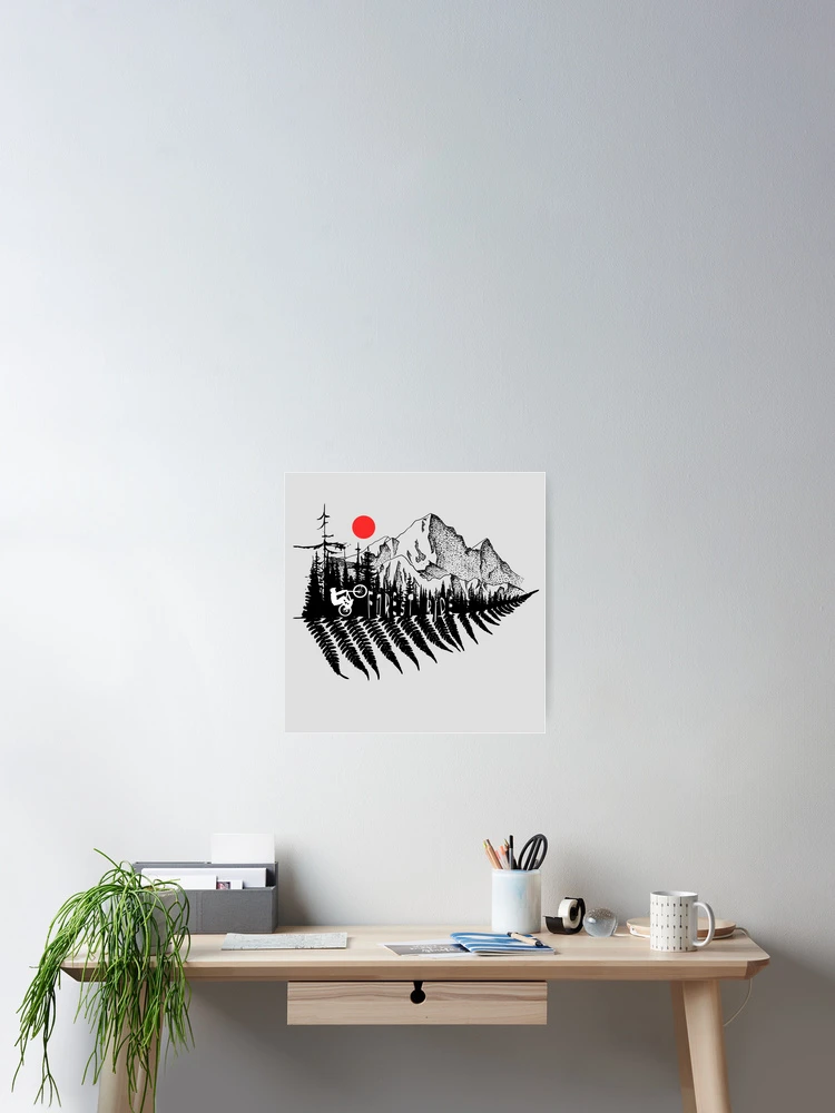 Thumbnail 2 of 3, Poster, Forest Ride designed and sold by forestore.