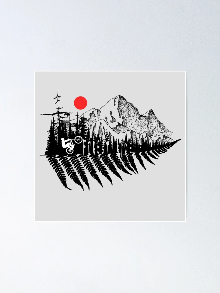 Thumbnail 1 of 3, Poster, Forest Ride designed and sold by forestore.