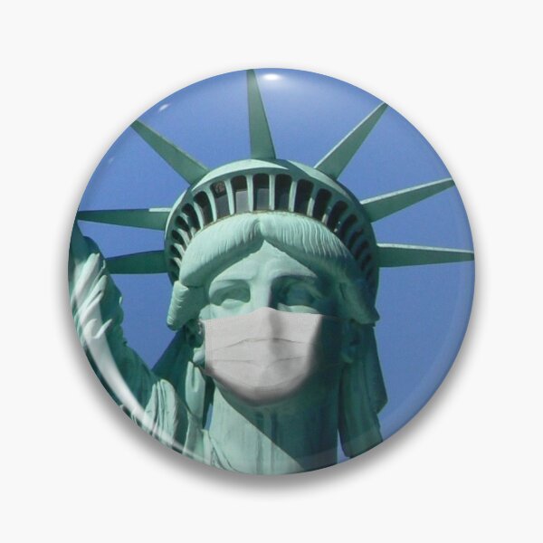 Item preview, Coronavirus Statue of Liberty designed and sold by DeeTyndall.